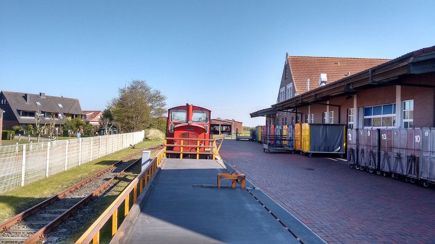 Inselbahn Langeoog Güterwagen3