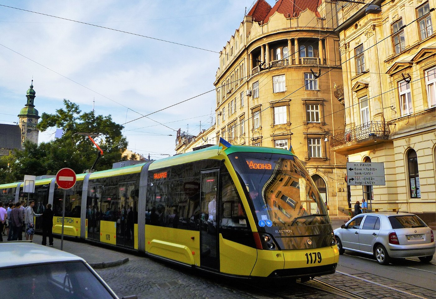 ElectronTramway in Lviv