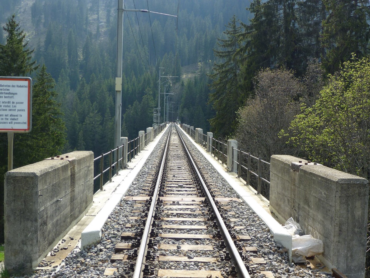 Langwieser Viadukt Fahrbahn