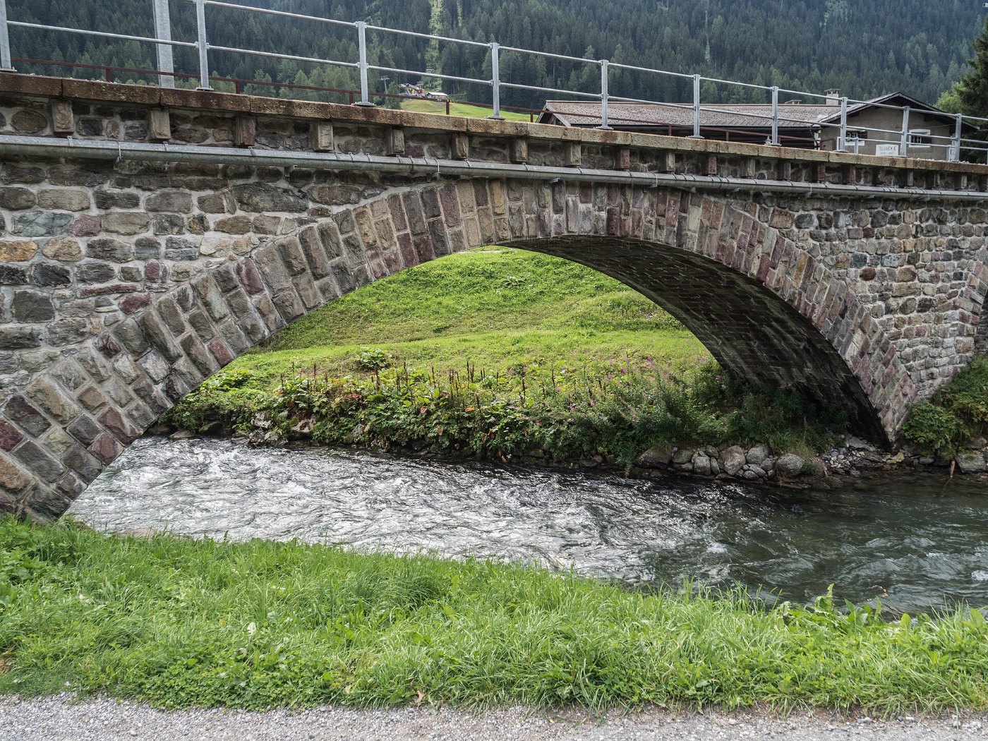 RhB Eisenbahnbrücke über das Landwasser, Davos Platz GR jag9889