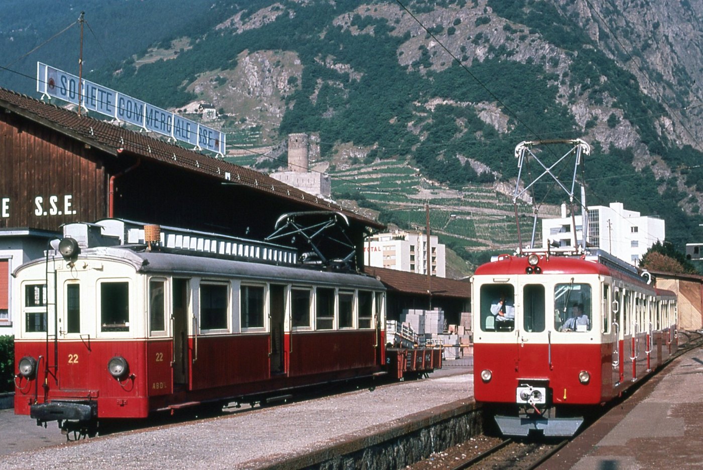 MC EMUs in Martigny