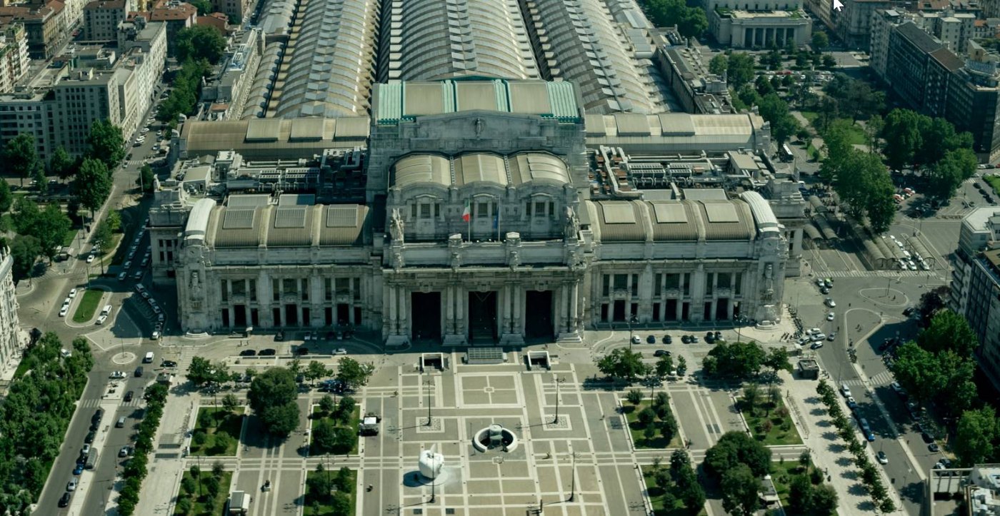A view of Milano Centrale with MEHITS’ HVAC units on the roof