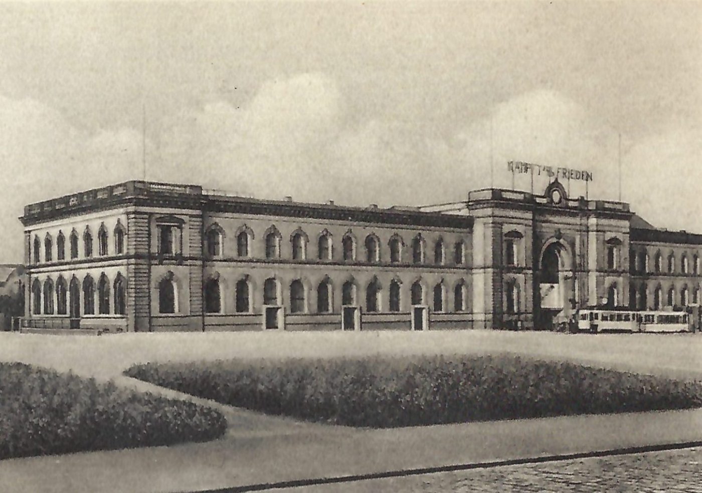 Hauptbahnhof Magdeburg vor 1953
