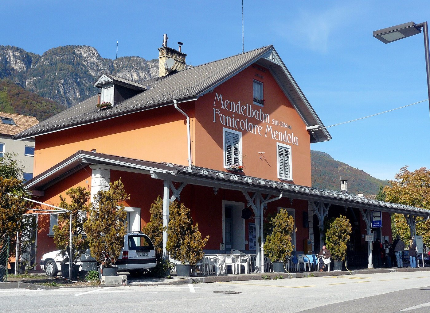 Mendelbahn Talstation