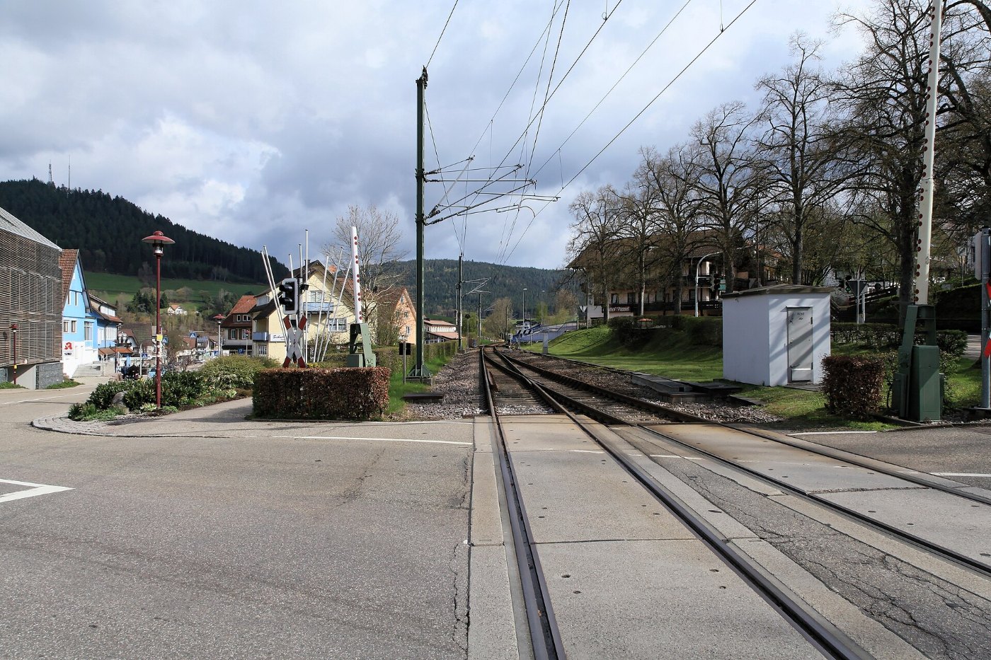 Baiersbronn Freudenstädter Straße + Murgtalbahn 02 ies