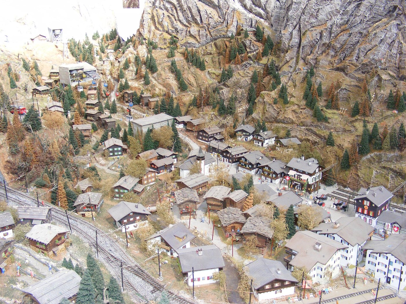 Schmalspurstrecke der Matterhorn-Gotthard-Bahn
