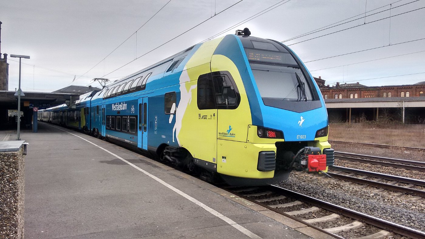 WestfalenBahn ET603 Minden