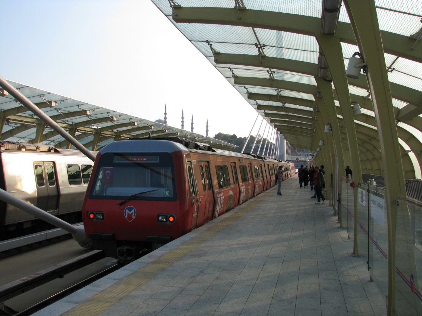 Istanbul Metro Golden Horn Station 2