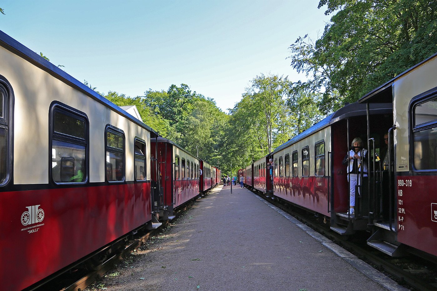 00 3466 Mecklenburgische Bäderbahn Molli Heiligendamm