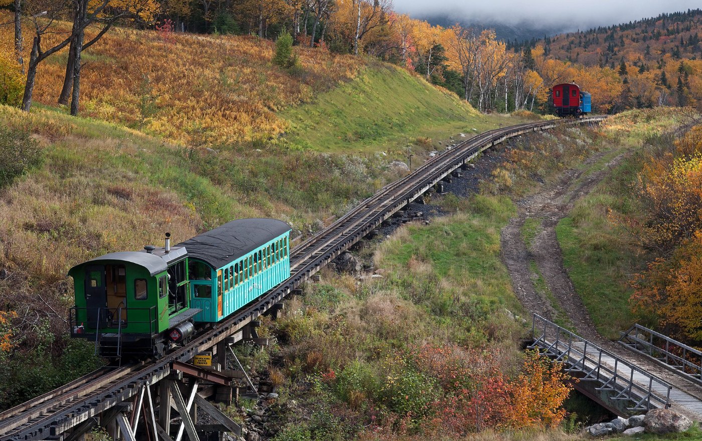 Into the Clouds Mount Washington Cog Railway