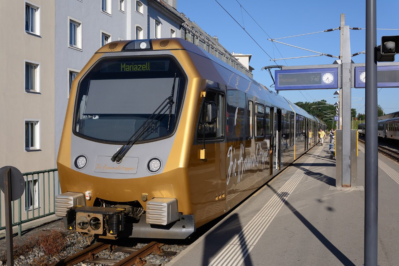 Die Himmelstreppe der Mariazellerbahn