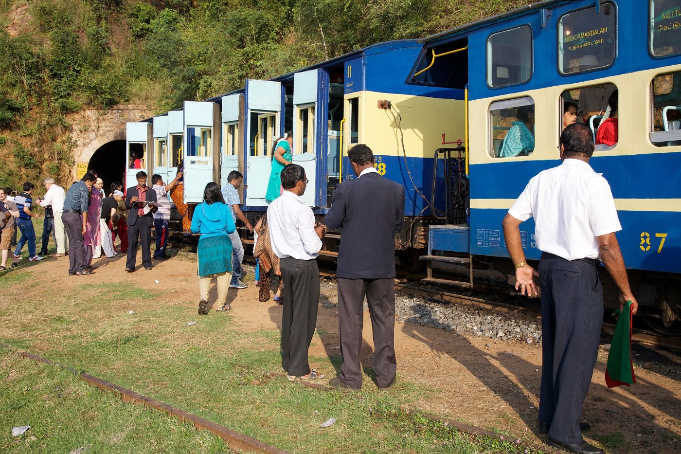 Rest Stop Along the Nilgiri Mountain Railway ()