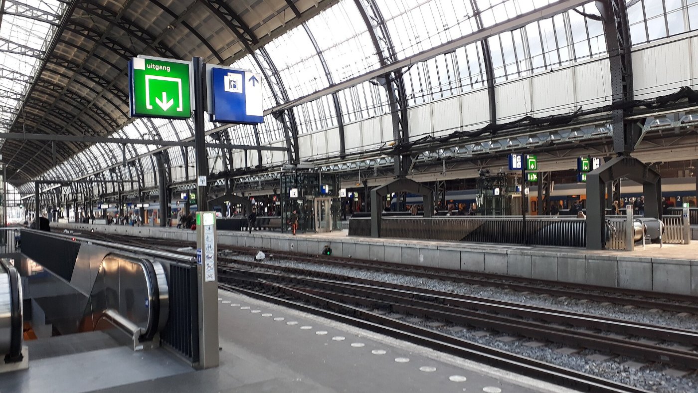 Amsterdam Centraal am 19.1.2019 13