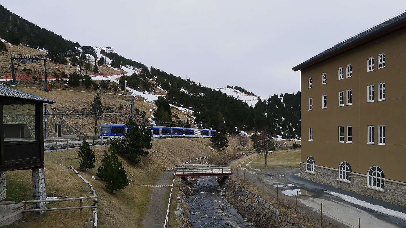 Valle de Nuria. El cremallera