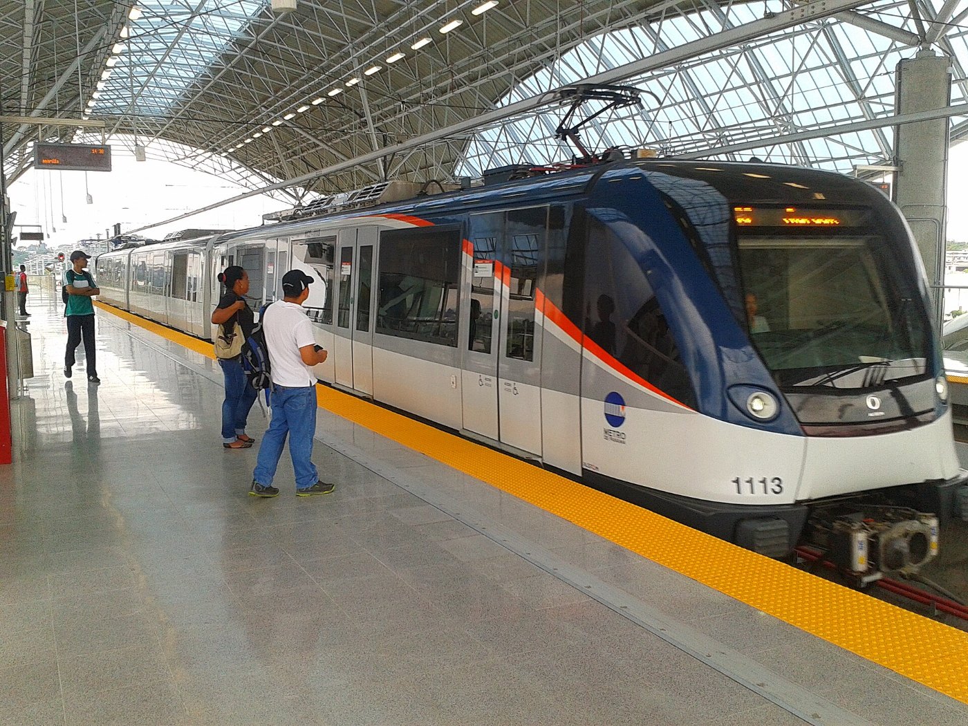 Alstom Metropolis trainset Metro de Panama