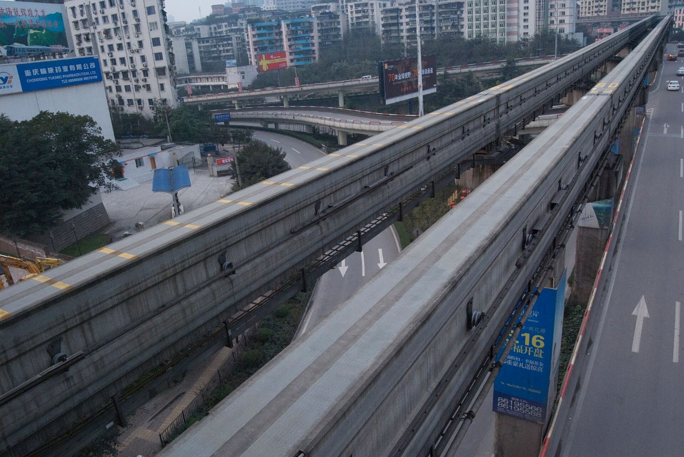 Monorail der Chongqing-Metro