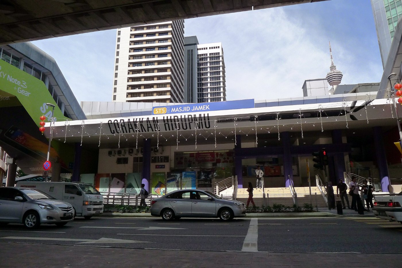 Station des Nahverkehrs in Kuala Lumpur