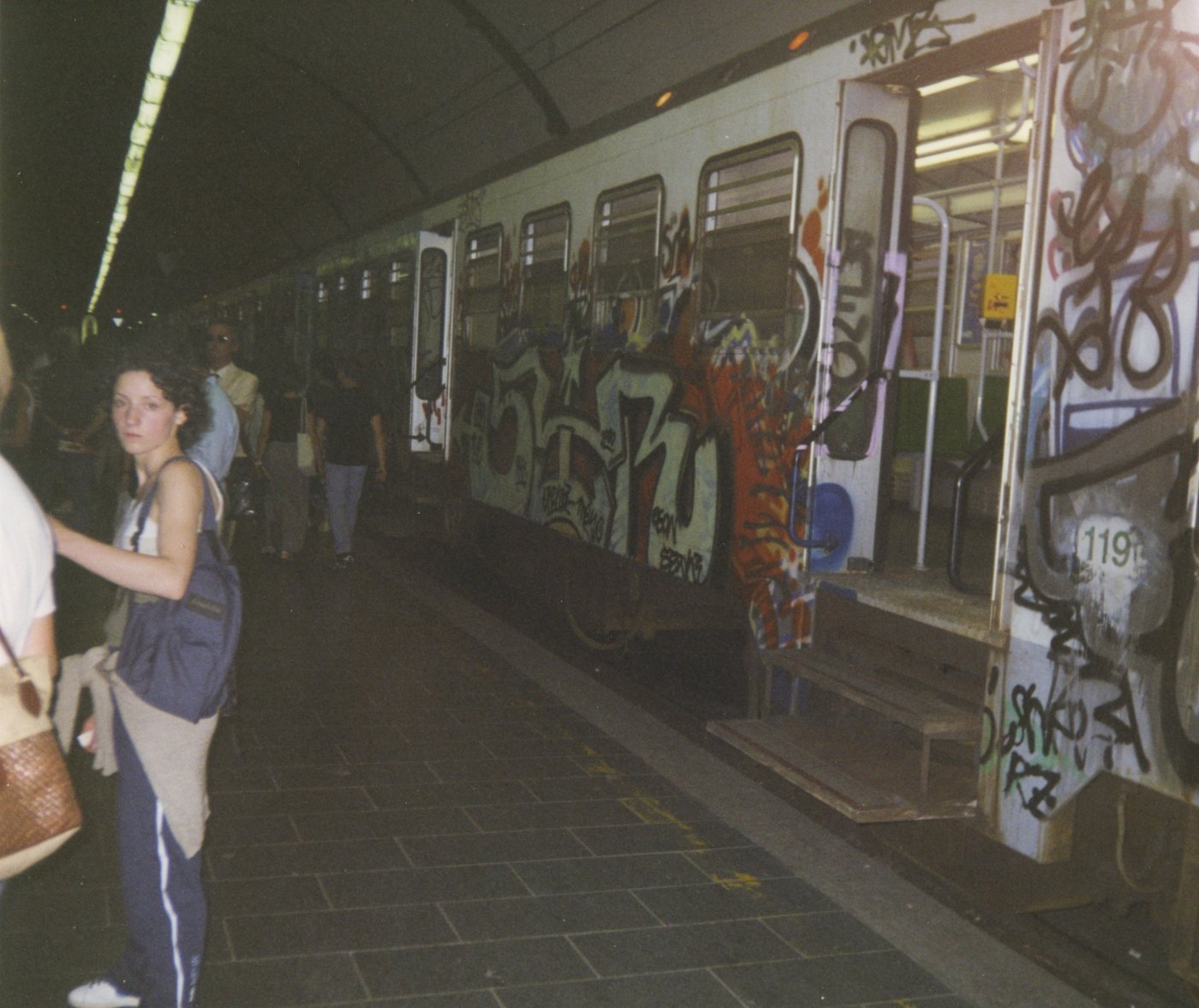 Station der Metro Rom