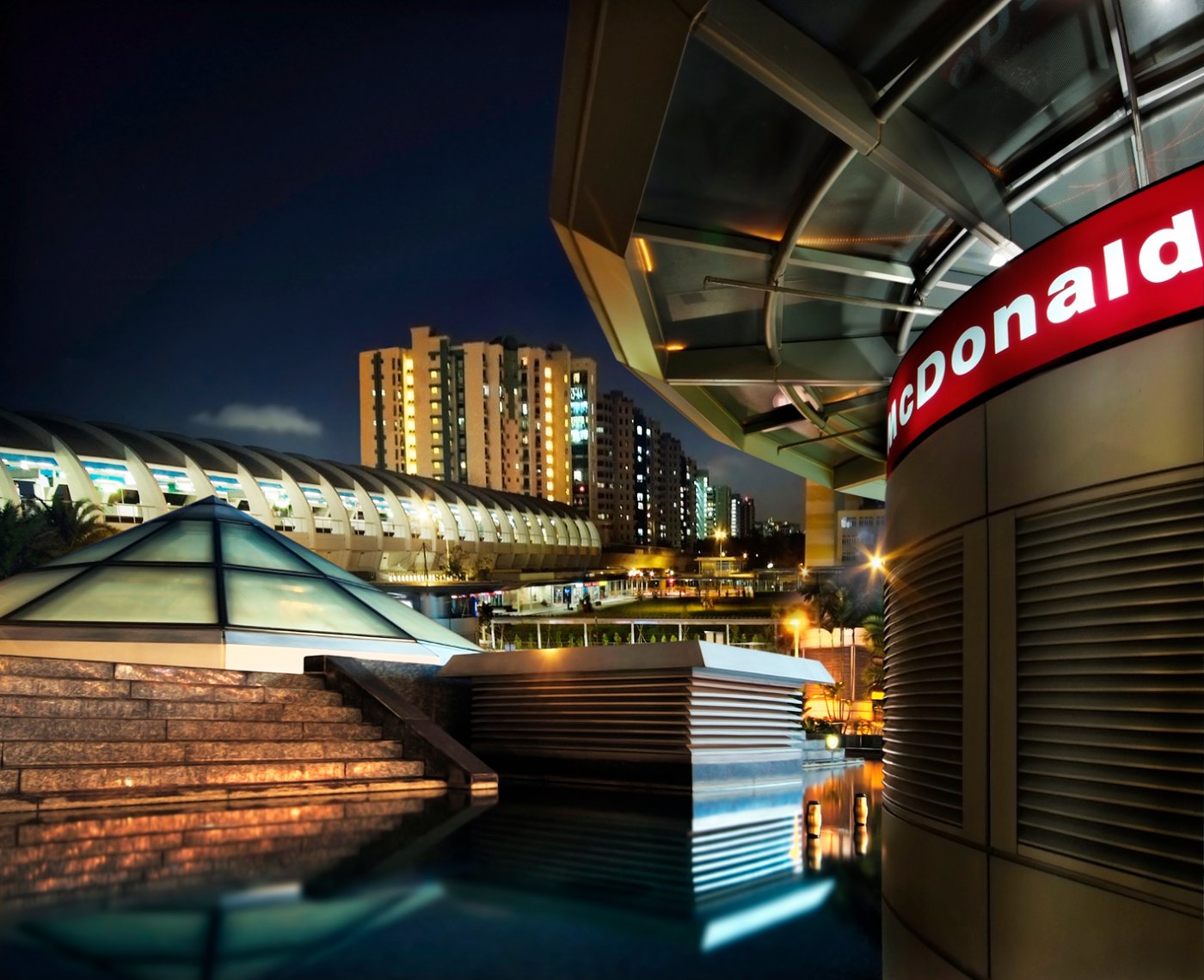 Zug der MRT in Singapur