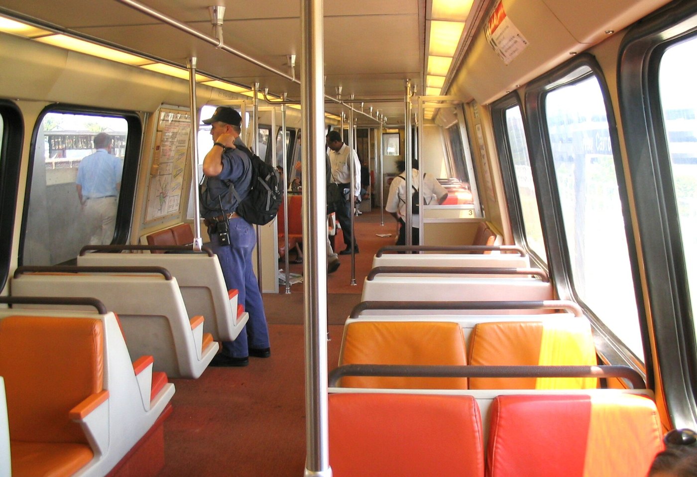 Zug der Washingtoner Metro