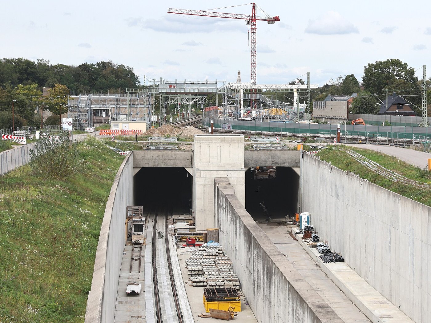 Rastatt Tunnel Südportal 2024 09