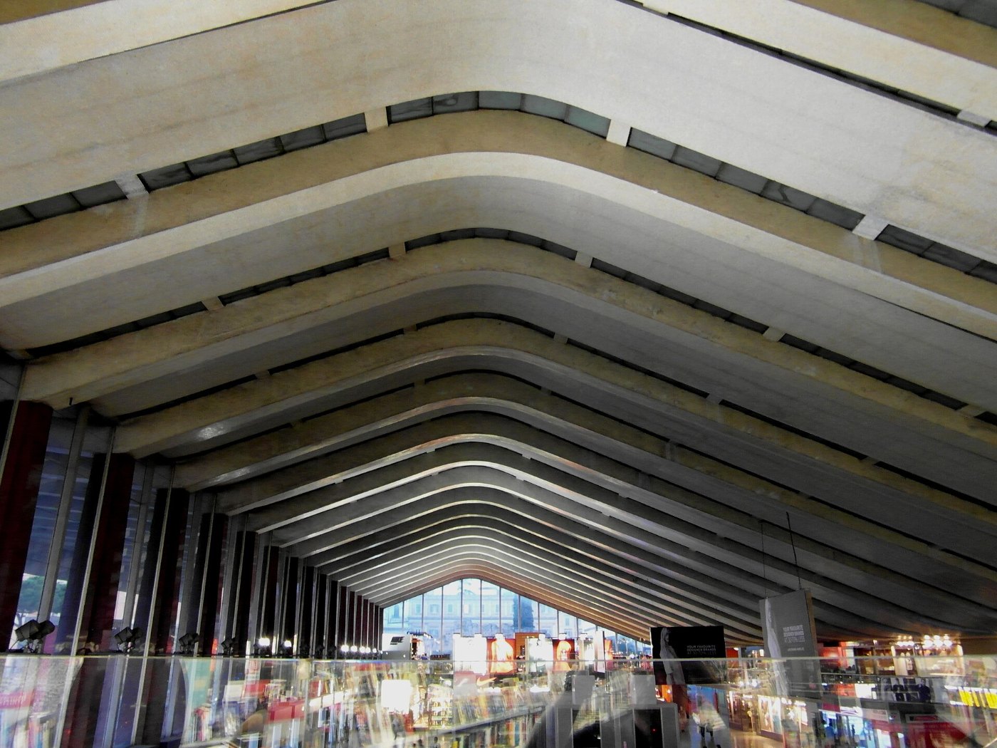 Bahnsteighalle von Roma Termini