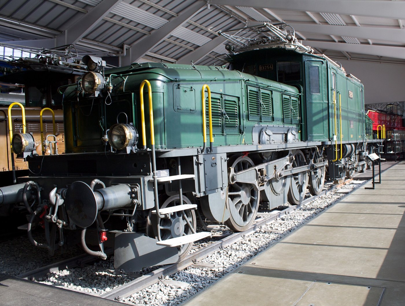 Train swiss museum