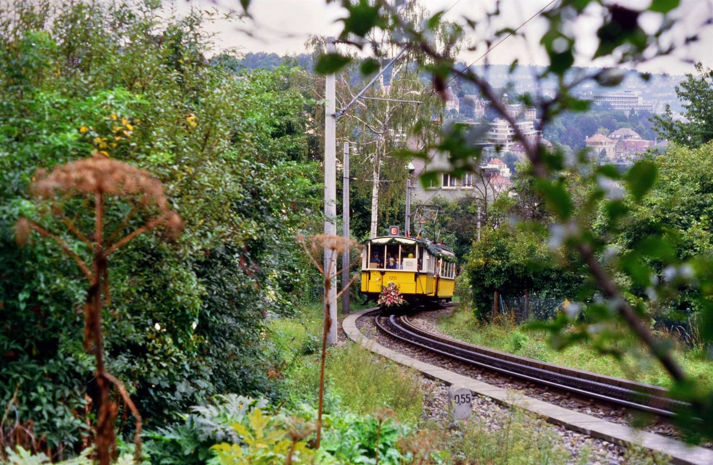 Zahnradbahn. Stuttgart Sonderfahrt