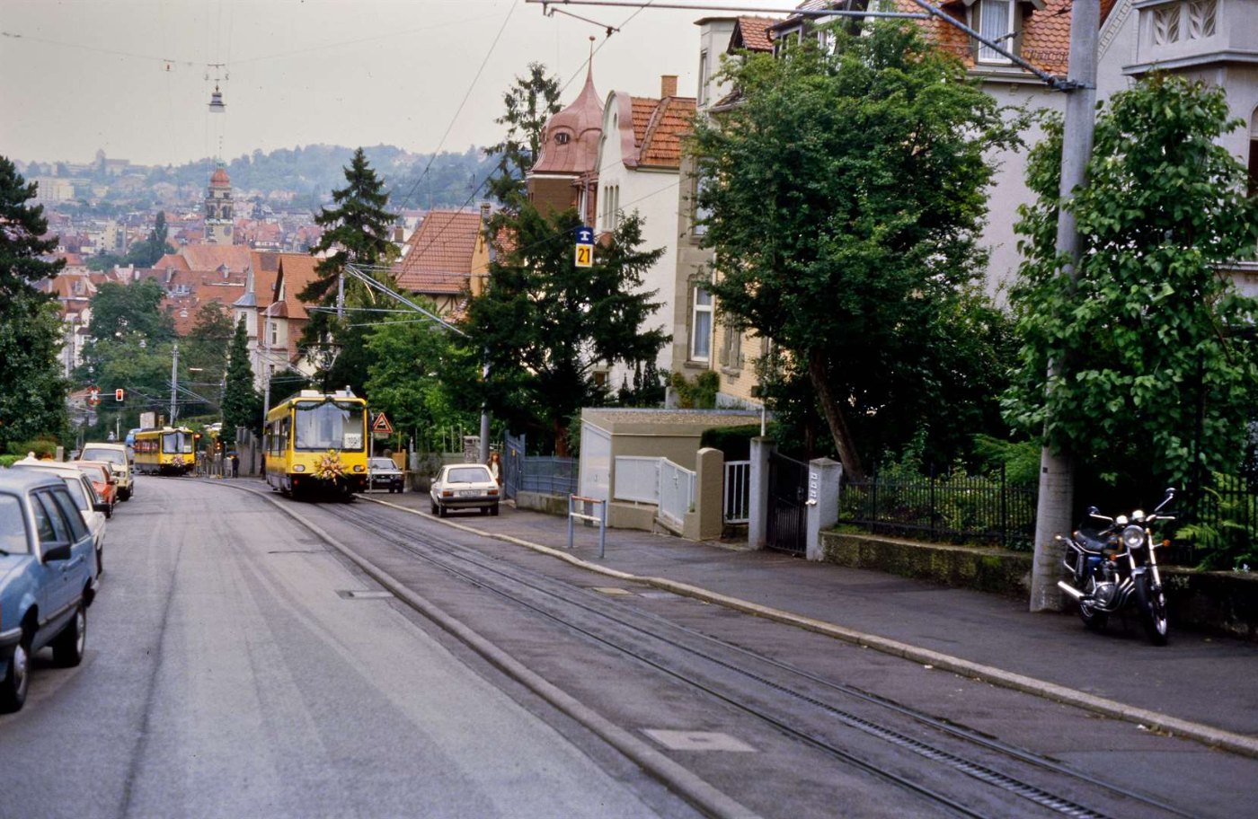 Zahnradbahn. Stuttgart. Sonderfahrt