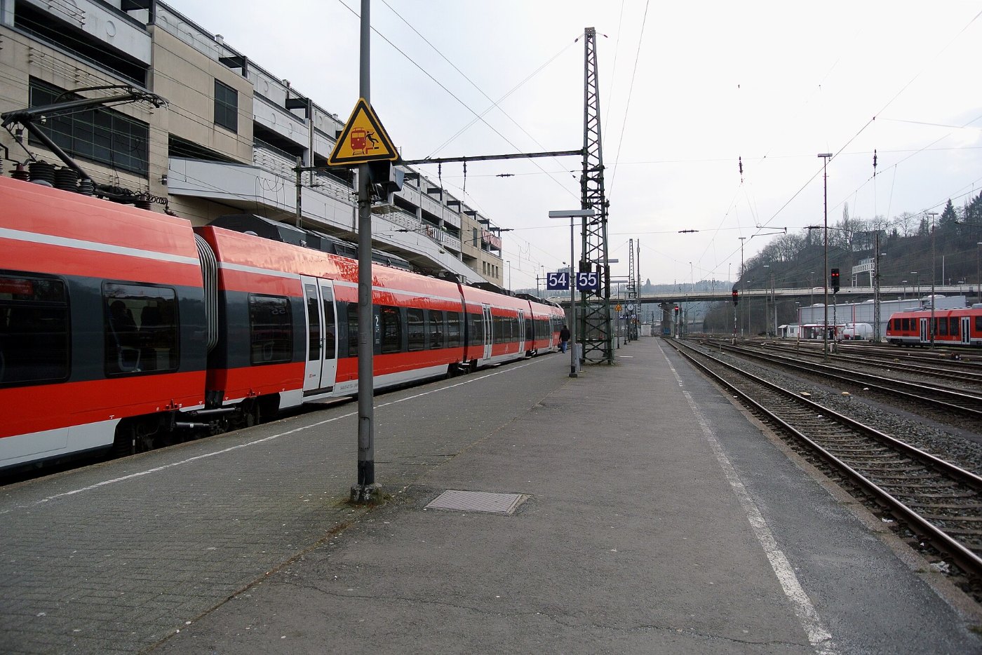 Siegen station and Rhein Sieg Express