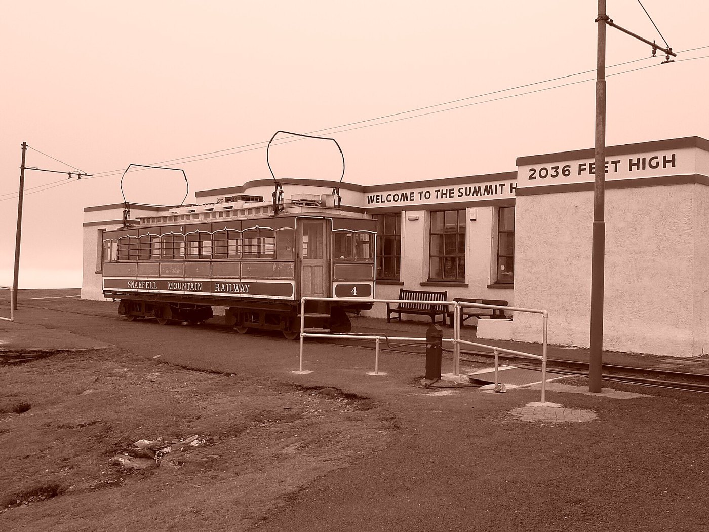 Snaefell Mountain Railway Summit Station geograph.org.uk