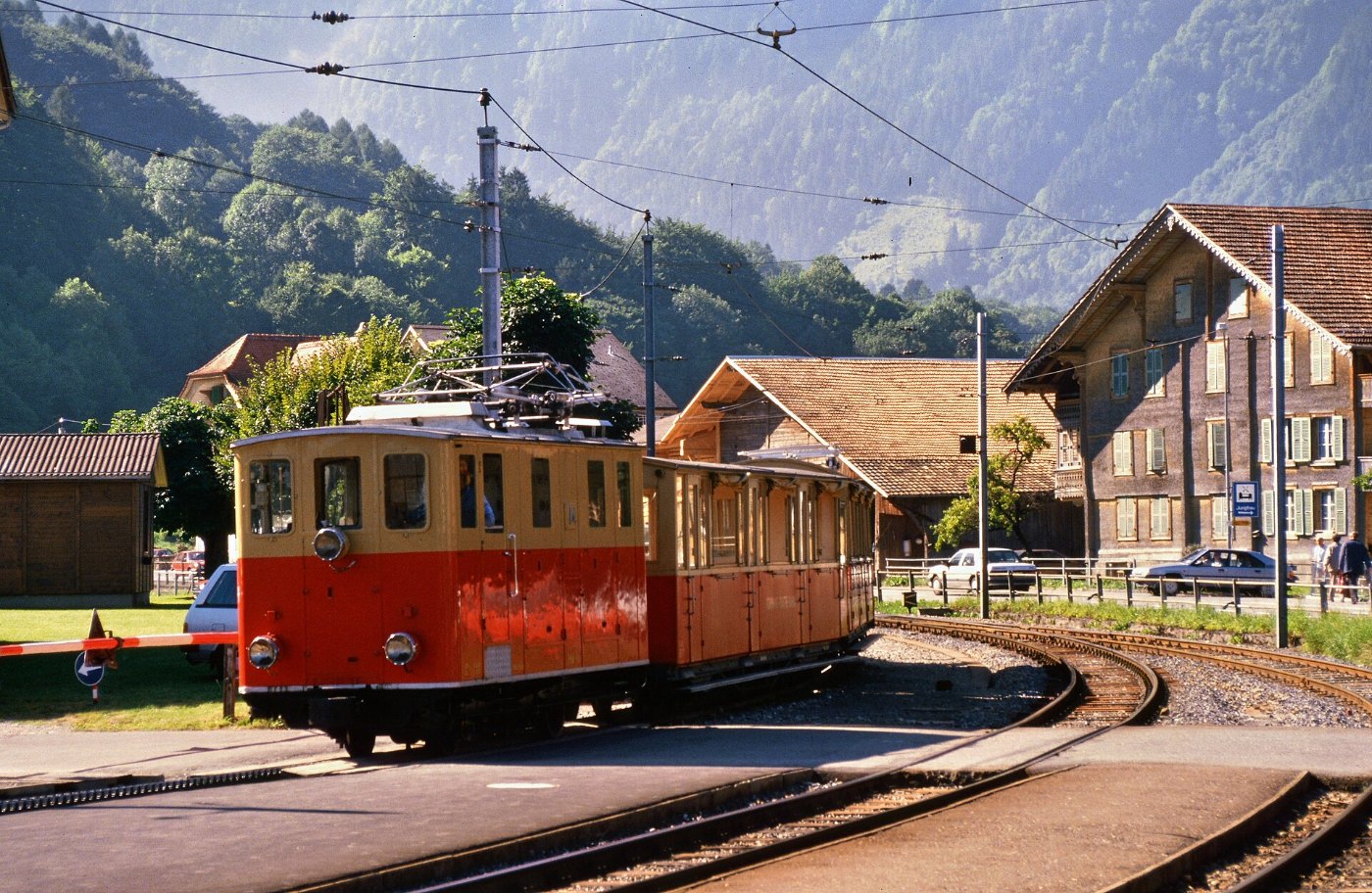 Schynige Platte. Bahn