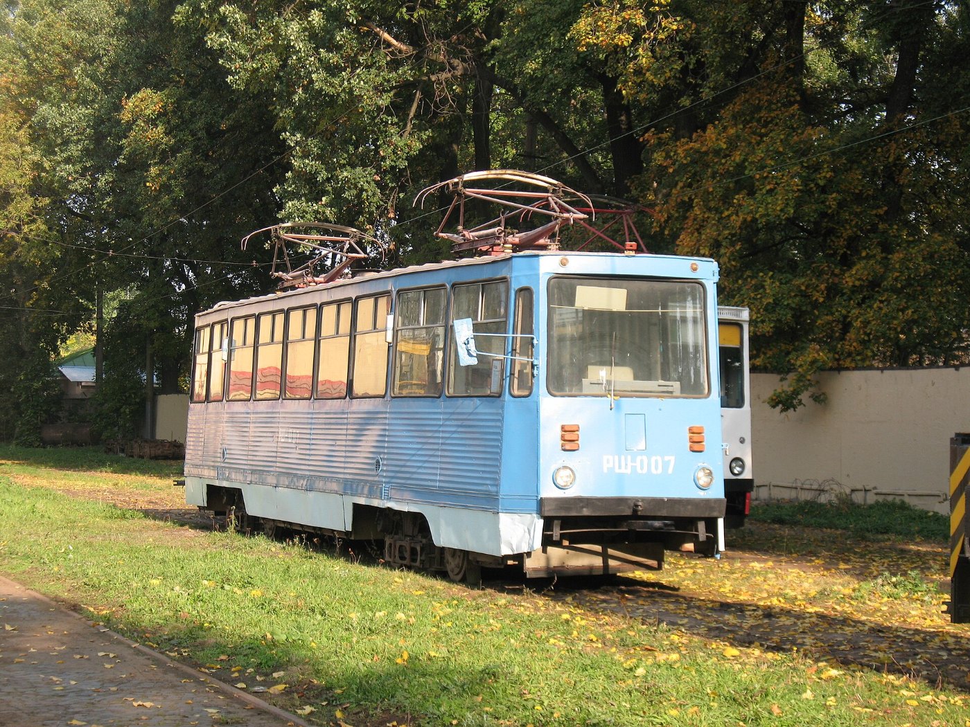 Saint Petersburg tram РШ 007 2007 09 Vasileostrovsky tram depot Iserbroo