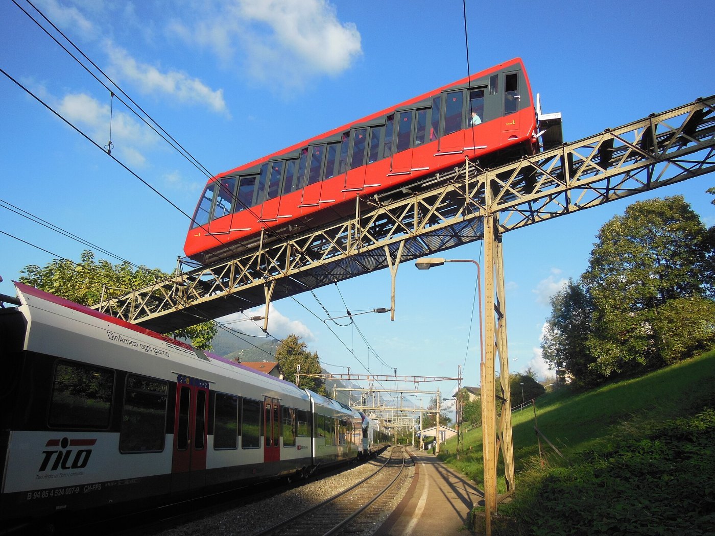 Lugano Paradiso railway station 04