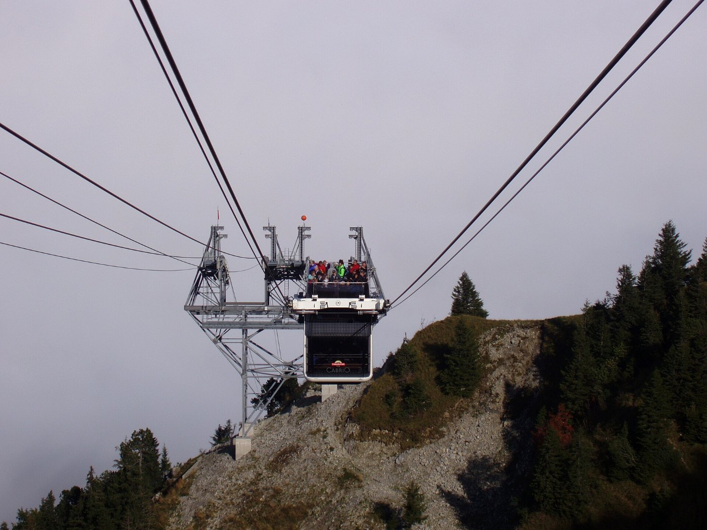 Stanserhorn Seilbahn Cabriogondel 1