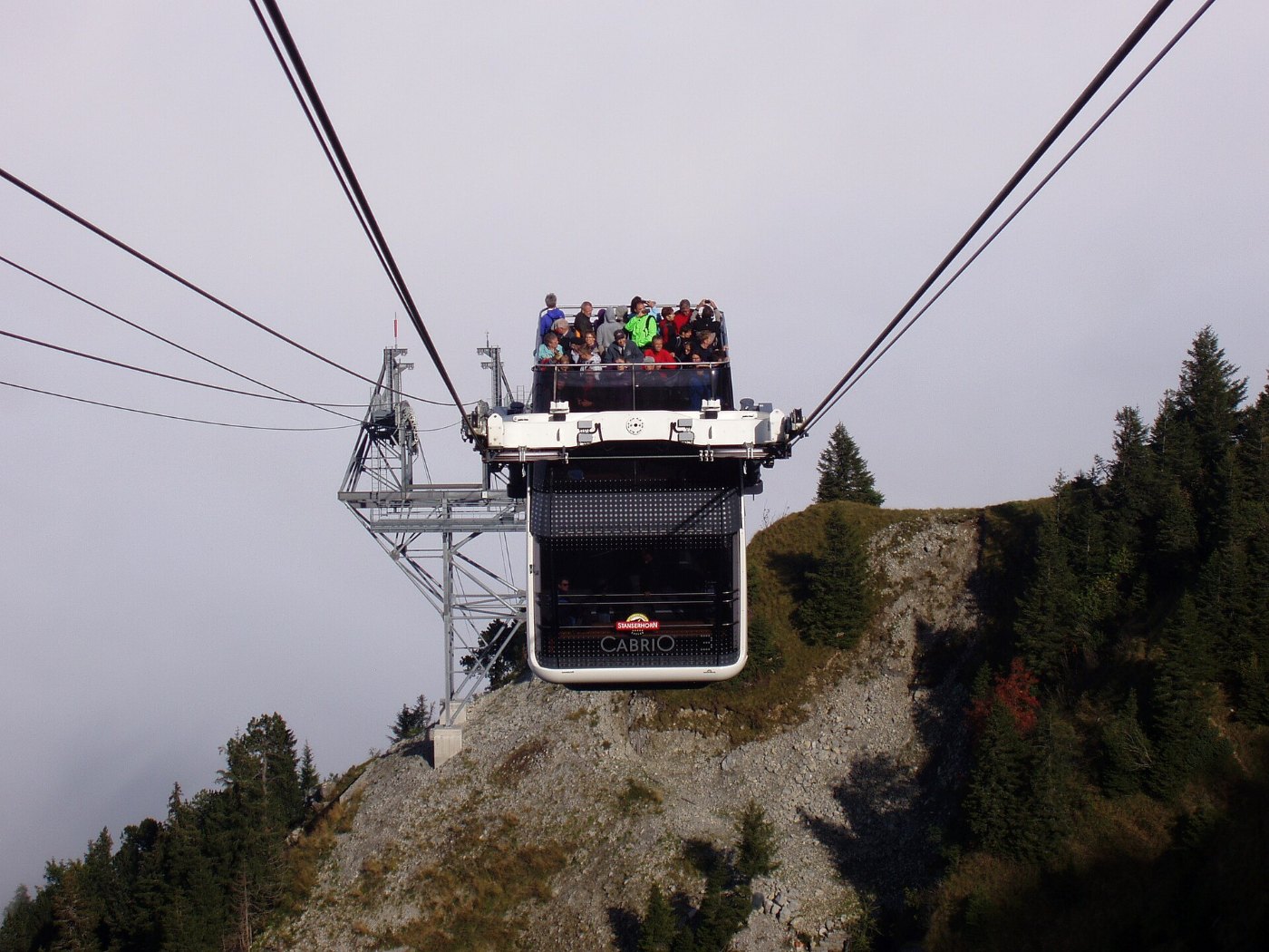 Stanserhorn Seilbahn Cabriogondel 2