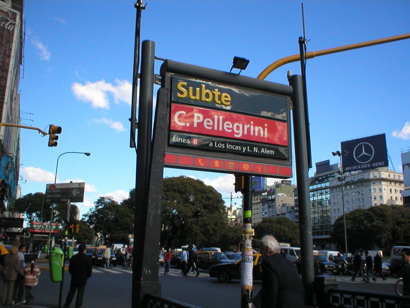 Buenos Aires Subte station cpellegrini