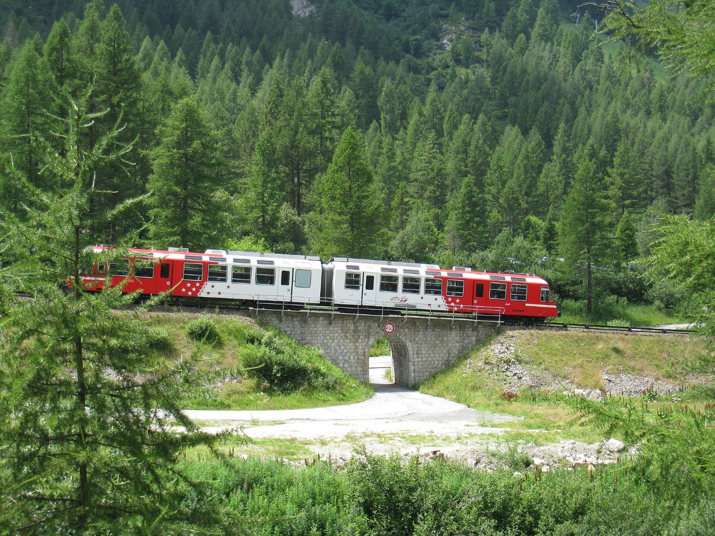 Mont Blanc Express Train