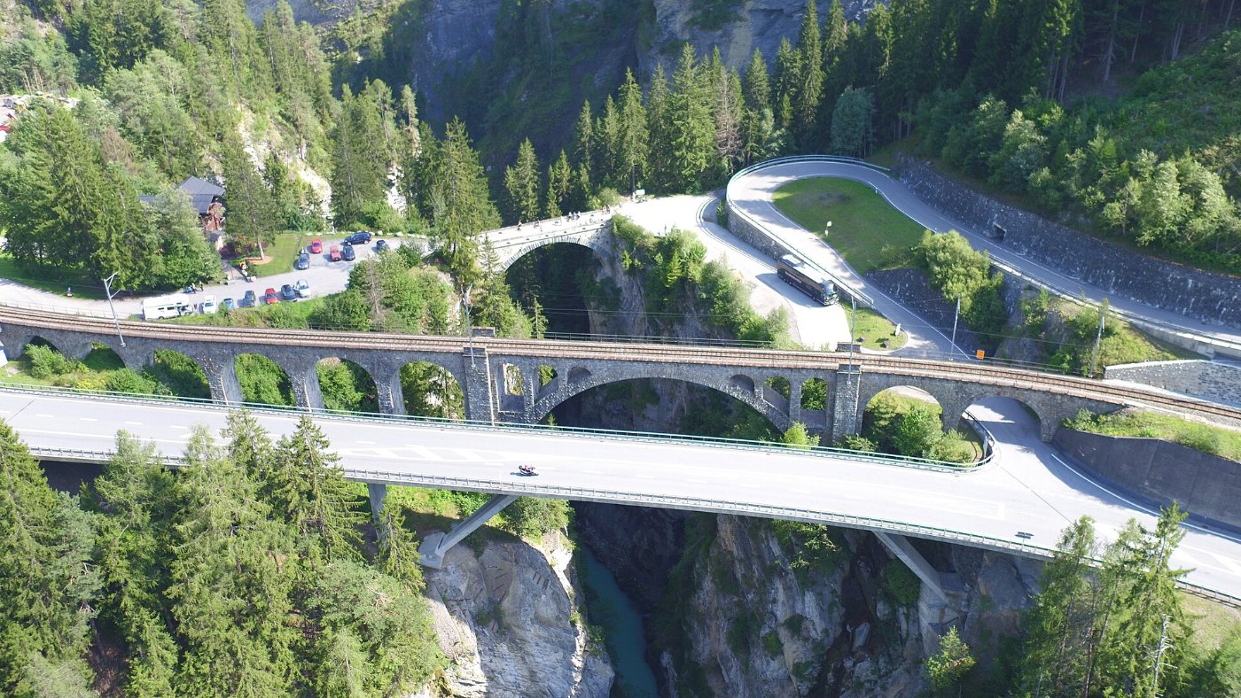 Bridges of Solis 1, aerial photography