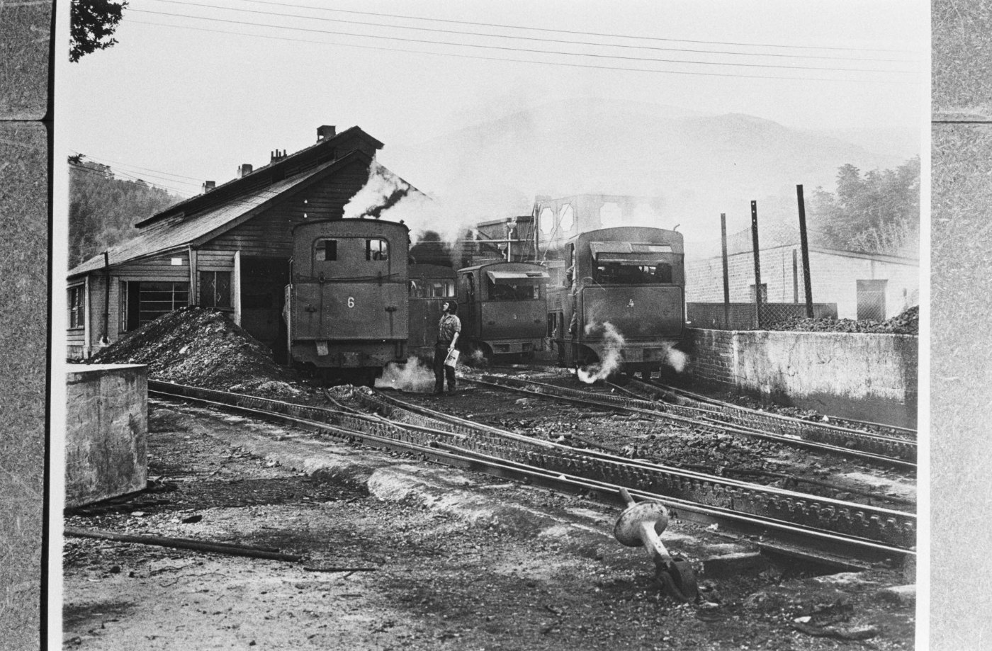 Engine sheds and workshops of the Snowdon Mountain Railway, Llanberis ()