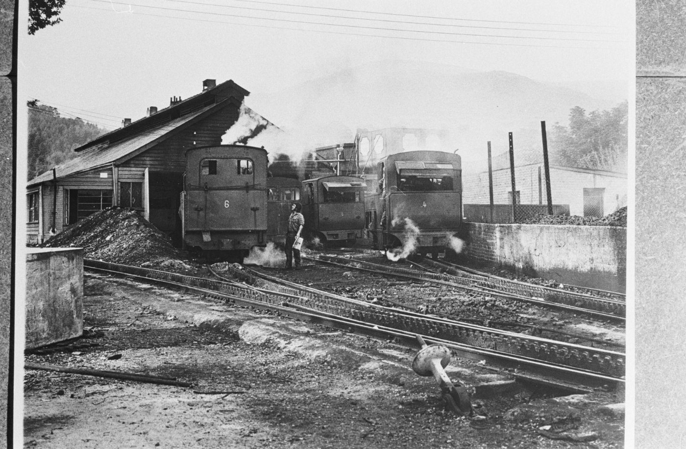 Engine sheds and workshops of the Snowdon Mountain Railway, Llanberis ()