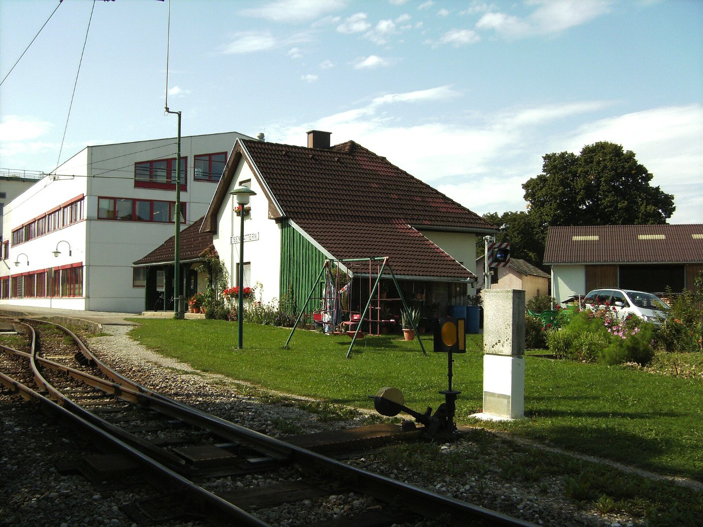 StH Traunseebahn Ausweiche Eisengattern