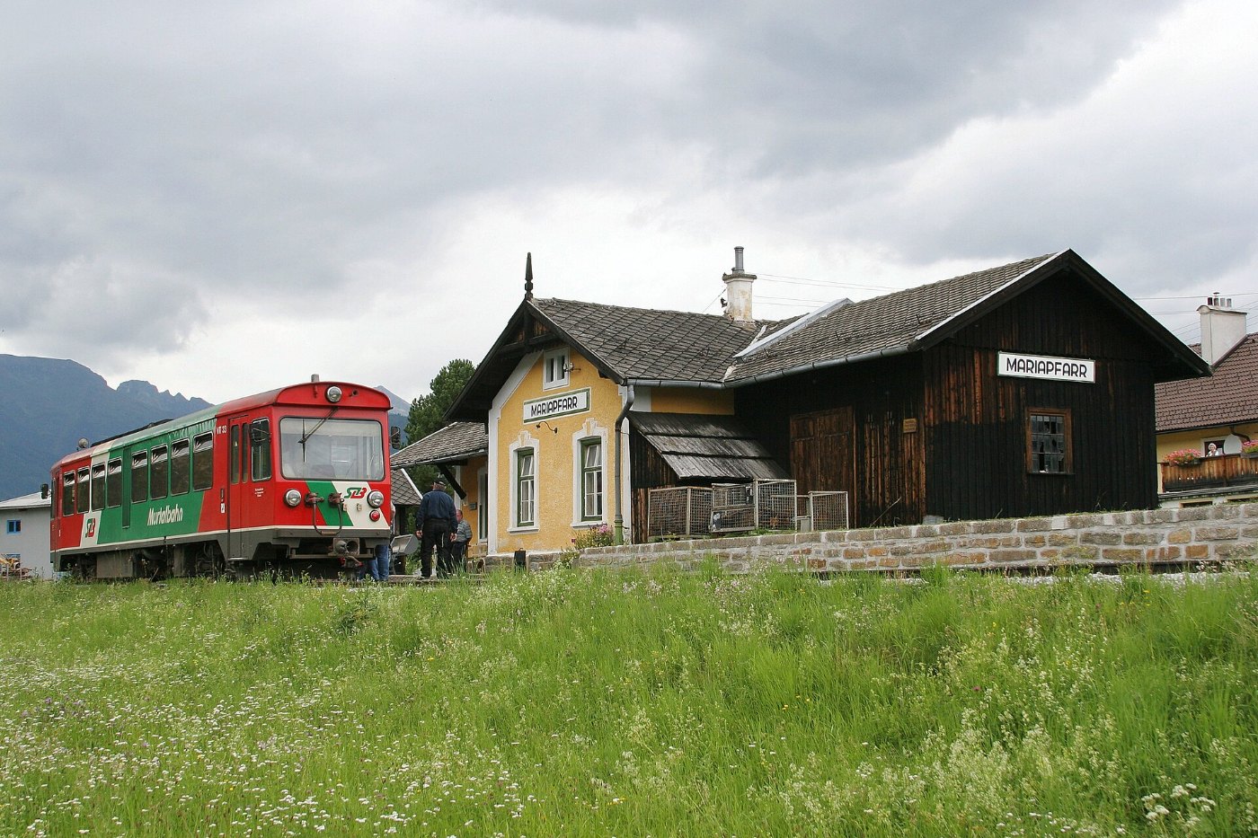 Mariapfarr Bahnhof Taurachbahn