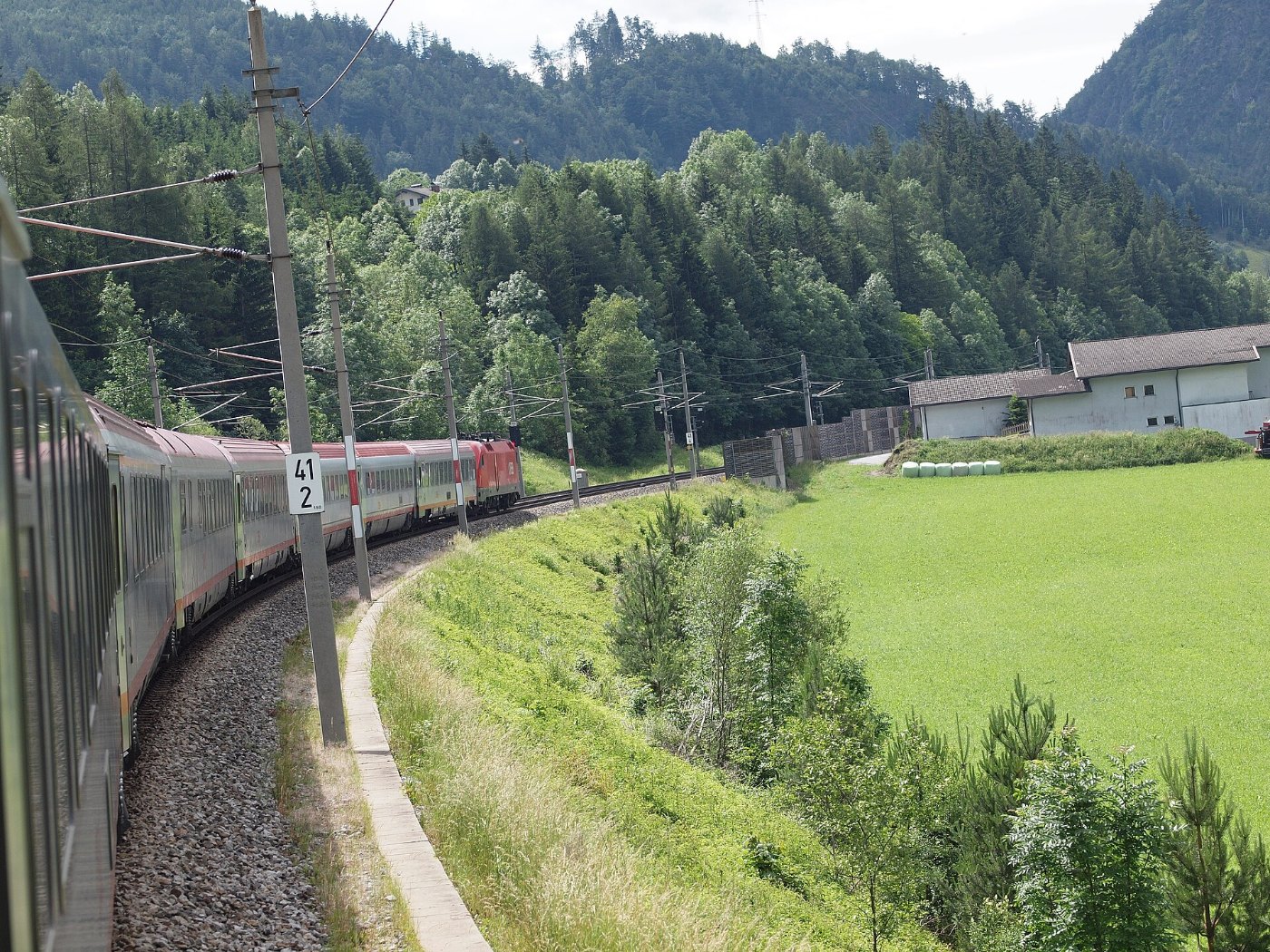 Salzburg Tiroler Bahn km 41.2 Tenneck