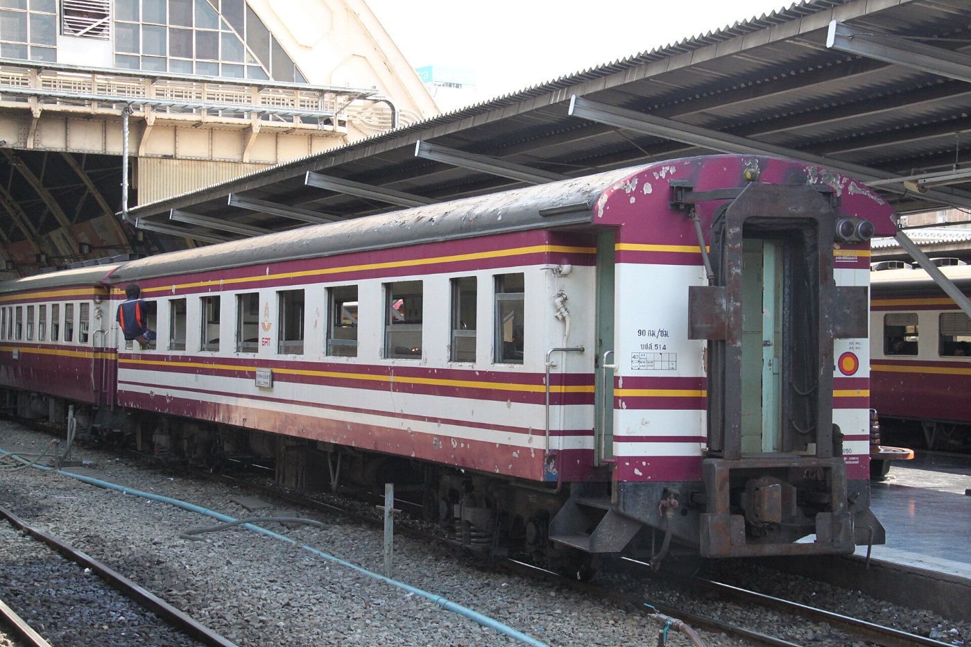 State Railways Thailand carriage 3rd class number 514