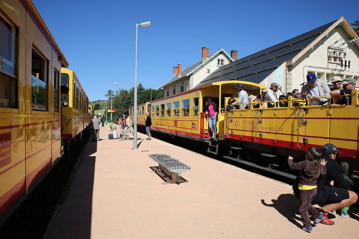 Train jaune Font Romeu