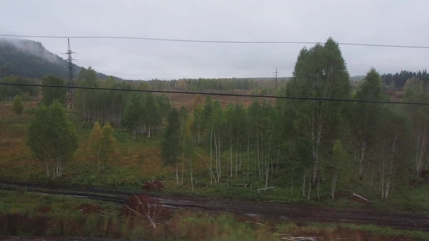 On the Trans Siberian ()