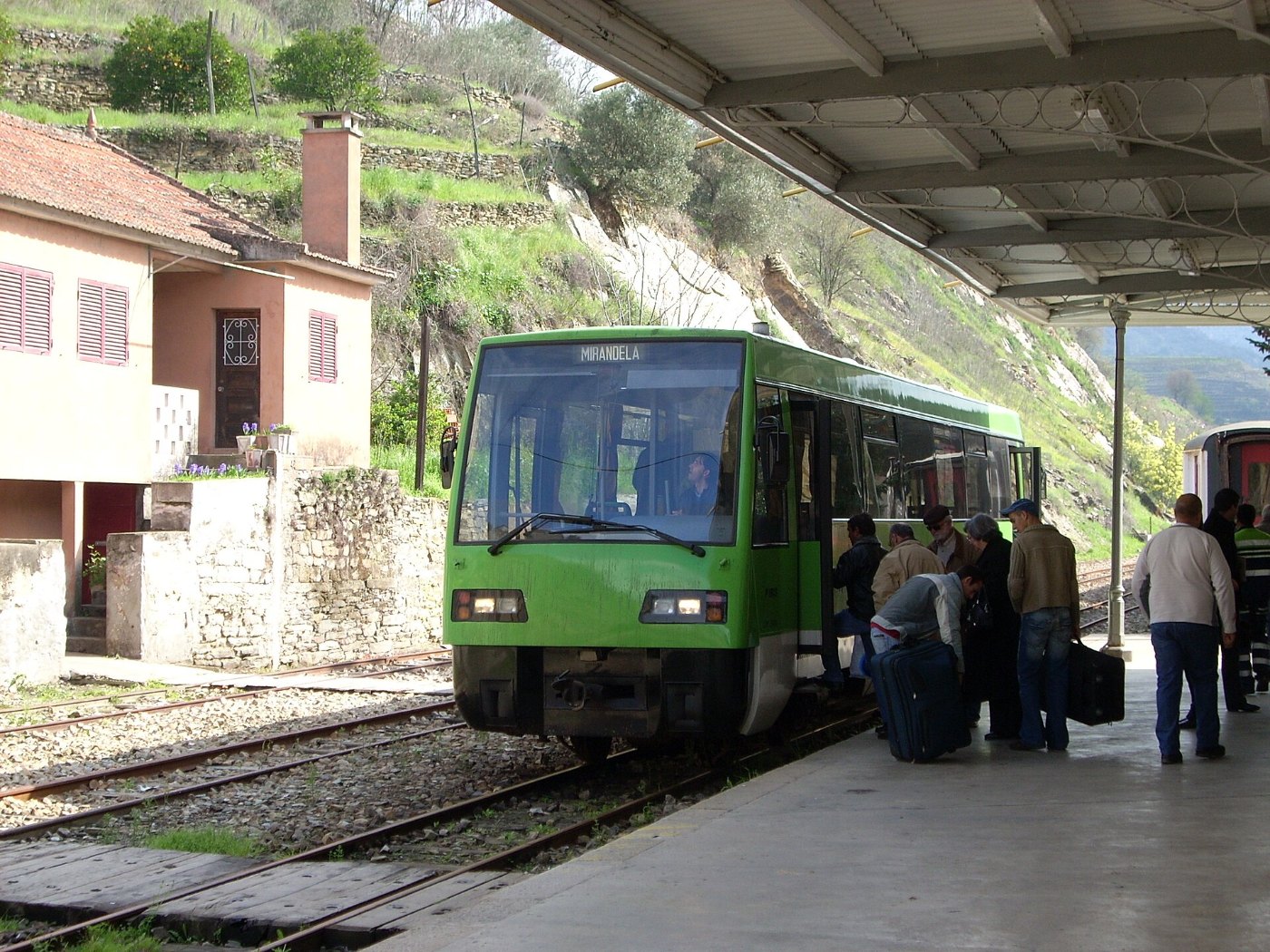 Linha do Tua Tua train station flickr