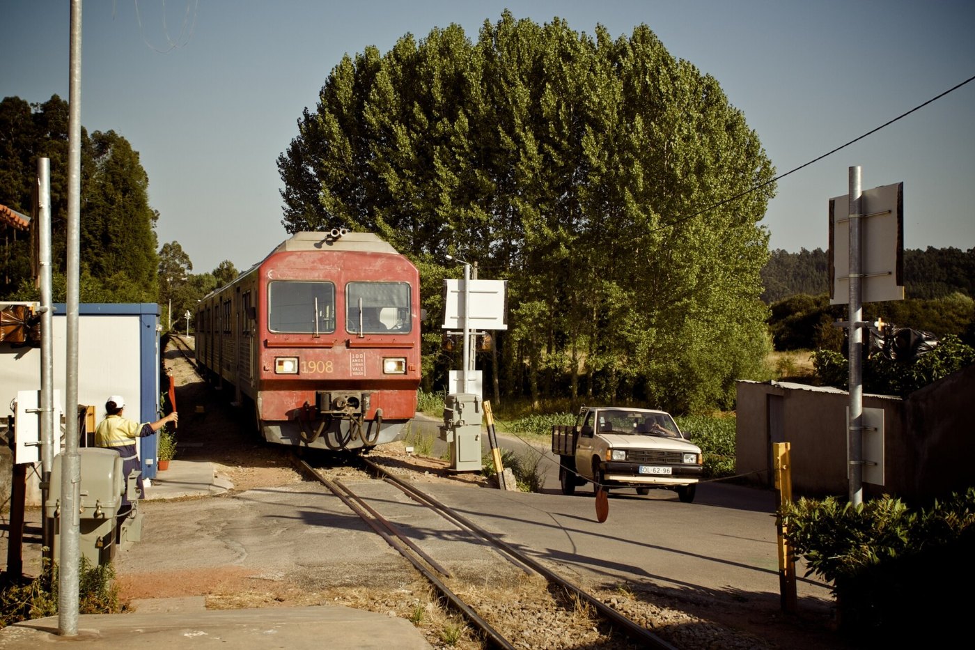 Train type 9630 Linha do Vouga Casal de Alvaro Portugal