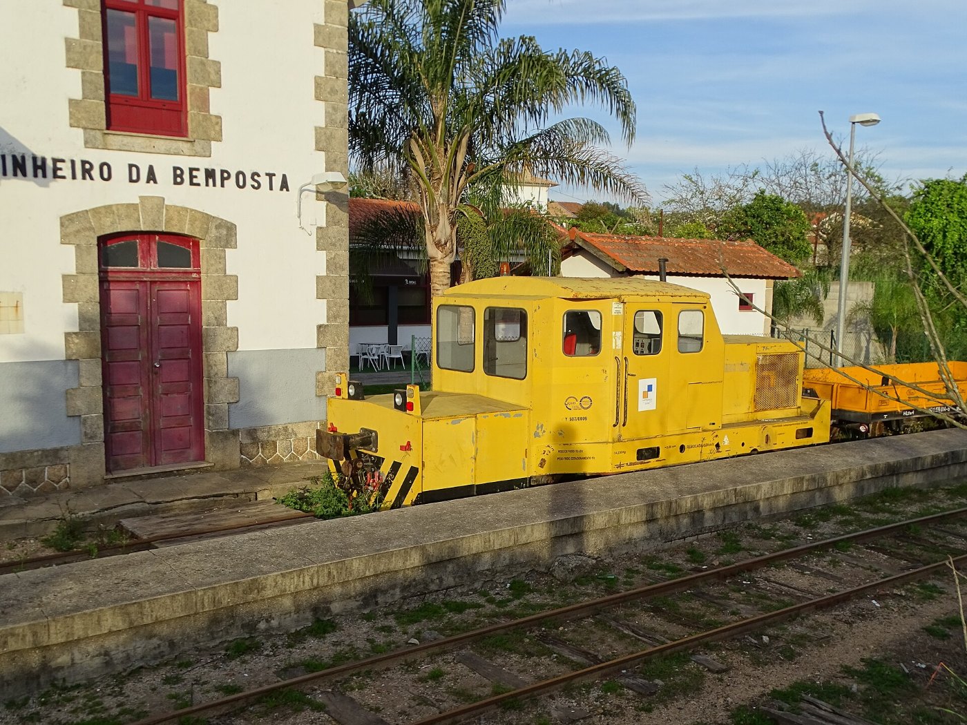 Obras Linha do Vouga Pinheiro da Bemposta 1